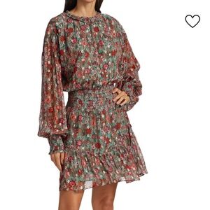 RAMY BROOK Blake Floral Mini Dress Size M